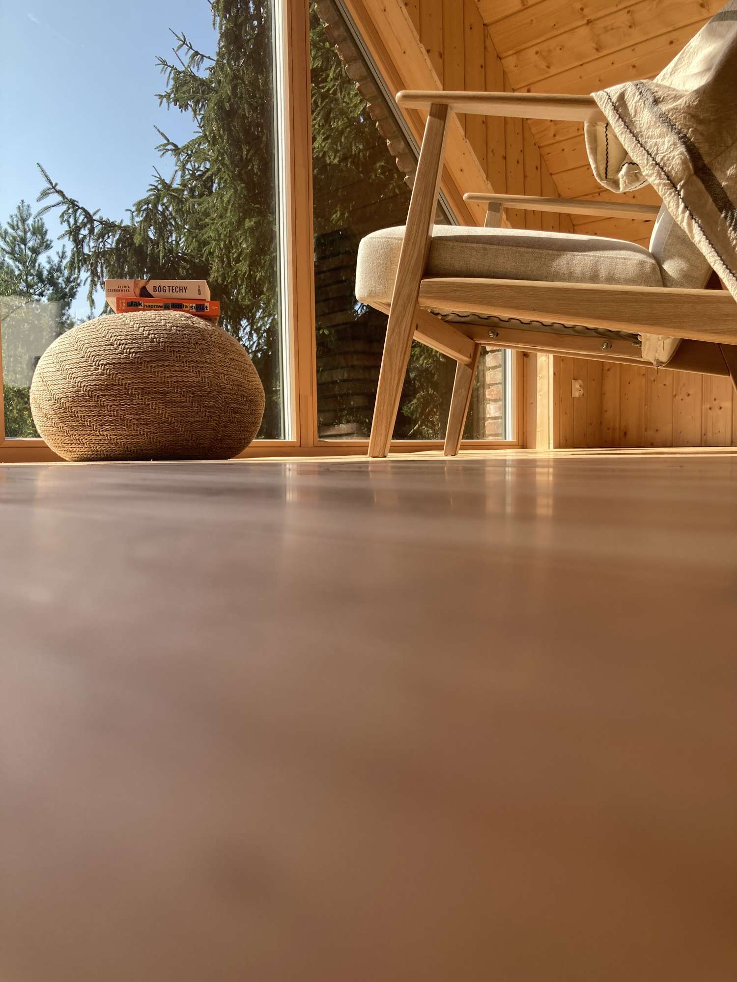 Wakacje z psem w domku nad jeziorem. Louisiana Catahoula Leopard Dog.